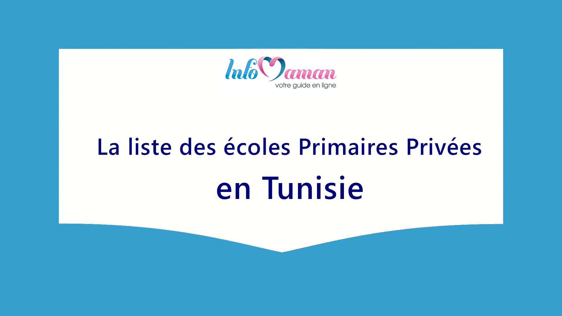 Liste Des écoles Primaires Privées En Tunisie Info Maman