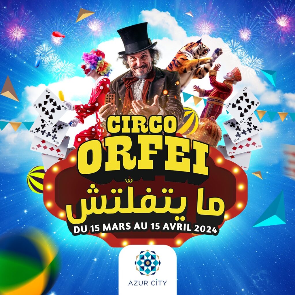 Cirque Orfei à Azur City Info Maman